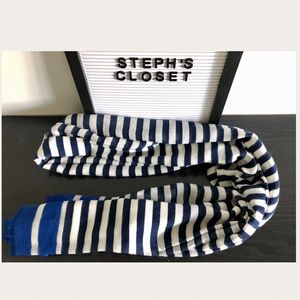 ⭐️NWT Tommy Hilfiger Blue Striped Scarf 🧣